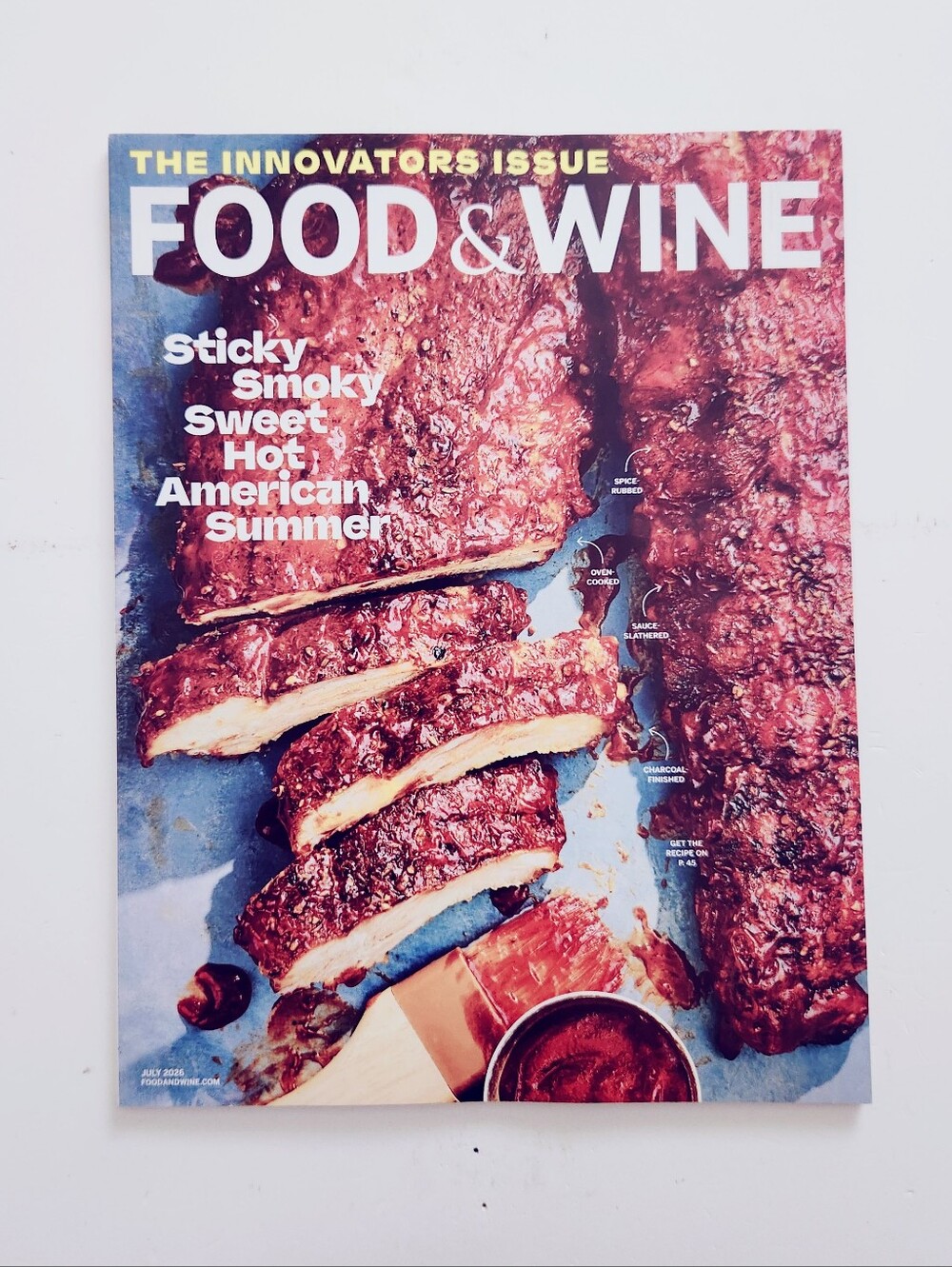 🍭7/$15 Food & Wine Magazine July 2026 The Innovators Issue